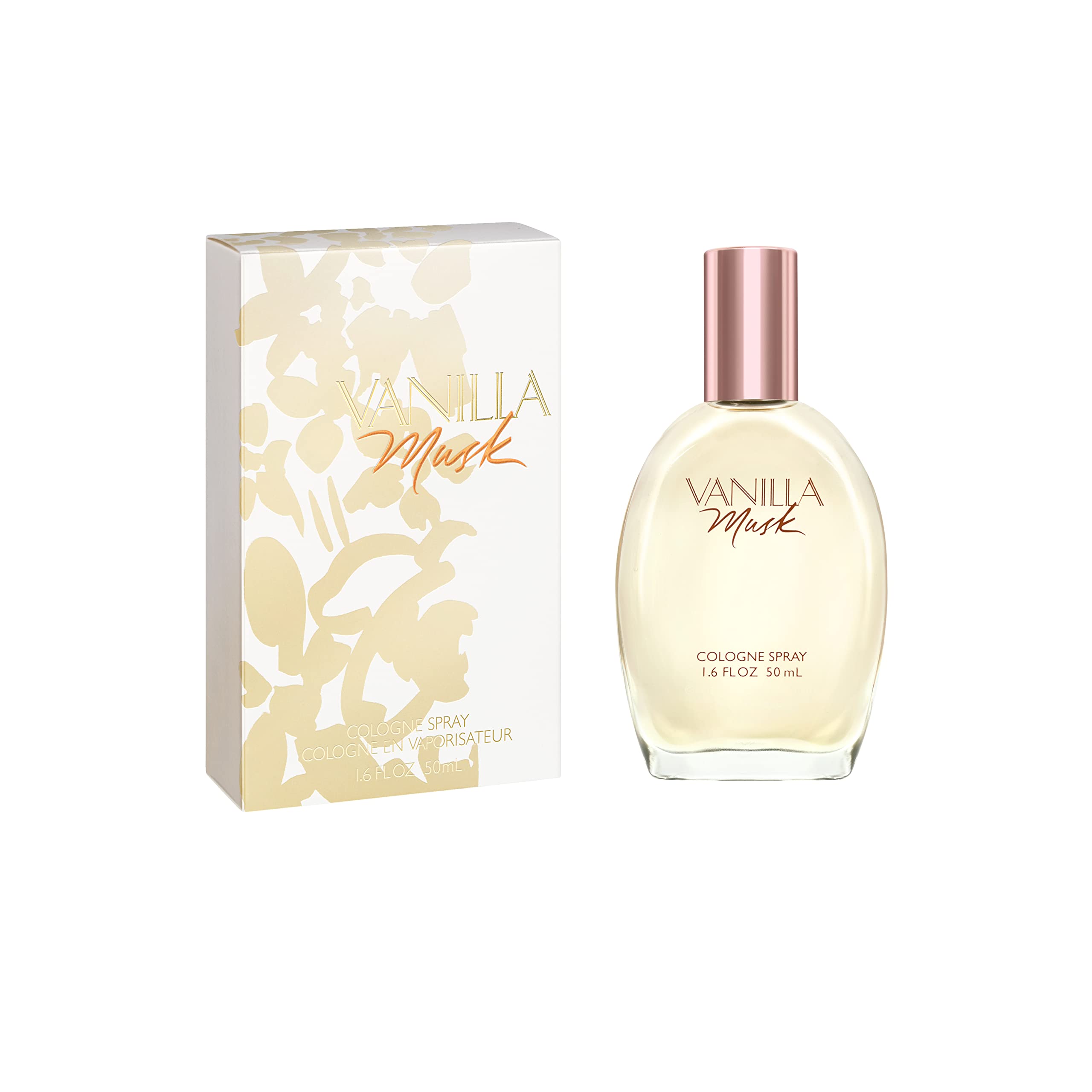 Vanilla Musk Cologne Spray for Men & Women - Vegan, Warm & Cozy Natural Vanilla Perfume - 1.6 oz Eau de Toilette - Perfect for Date Night, Office & Everyday Wear