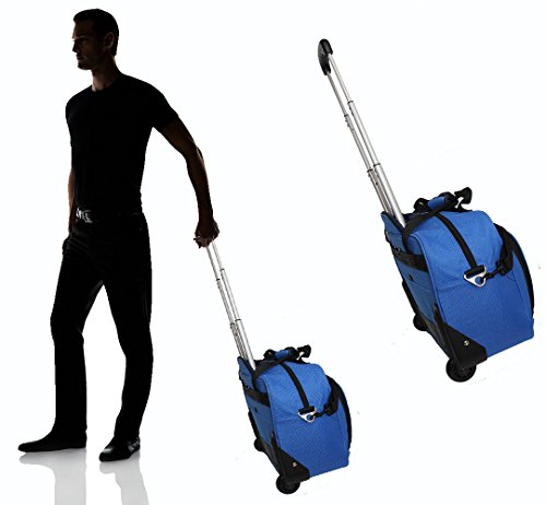 Airlibiano Rolling Laptop Bag for Travel - Approved by Southwest & American Airlines | Compact Carry-On for Business Trips & Commuting