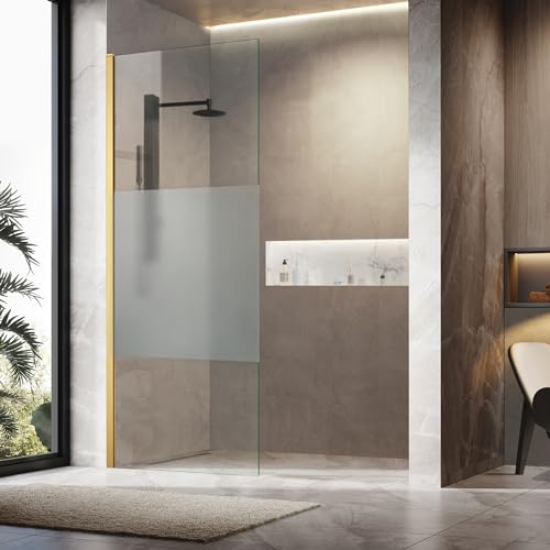 Gold&frosted glass