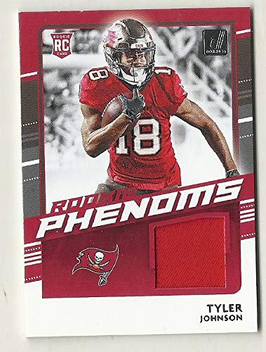 2020 Donruss Rookie Phenoms Jersey Card #RP-TJ - Tyler Johnson Tampa Bay Buccaneers Rookie Football Trading Card - Perfect for NFL Collectors, Sports Memorabilia Fans & Fantasy Football Enthusiasts