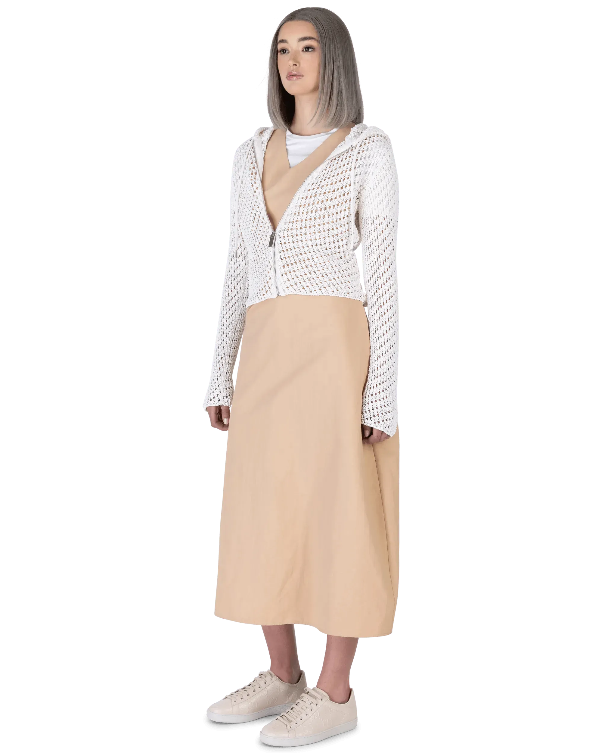 Crochet Hooded Cardigan for Women - Soft Chunky Knit Open Front Sweater | Cozy Winter Wear, Loungewear, and Casual Outfits