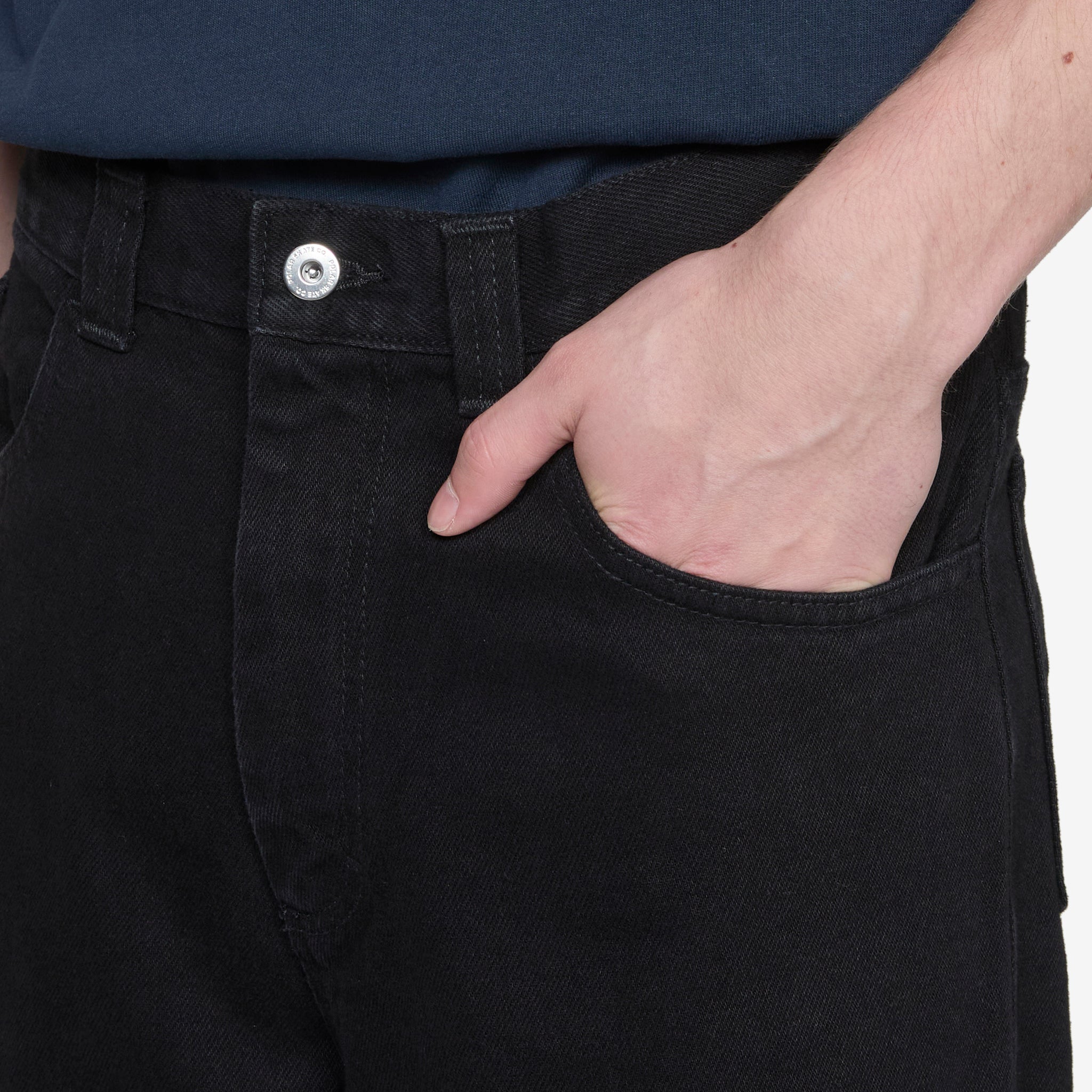 93% Cotton Stretch Black Pants for Men - Comfortable & Stylish Casual Wear for Work, Travel & Everyday Use