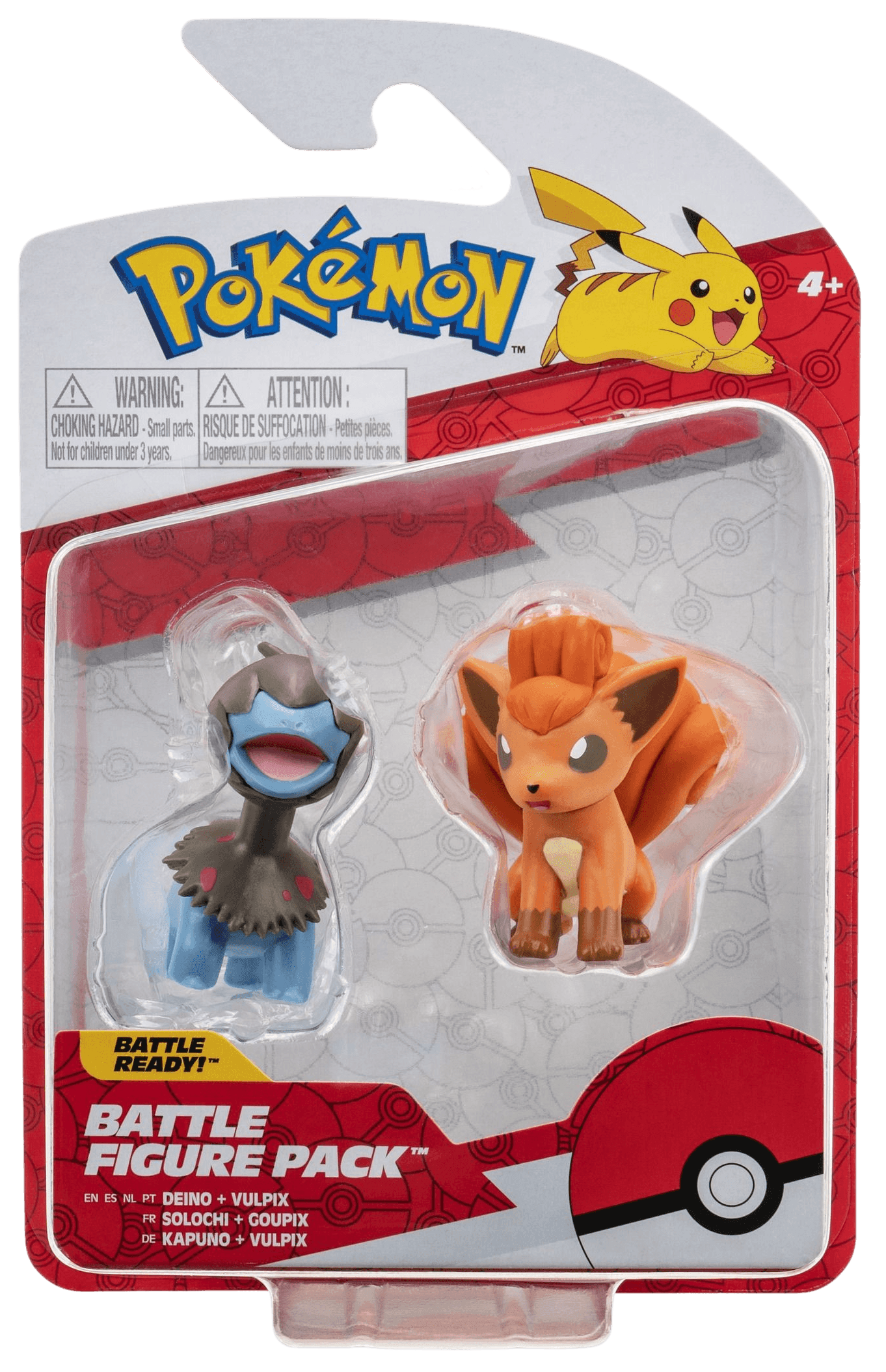 Jazwares Pokemon Battle Figures - 6-Inch Collectible Action Figures for Kids & Adults - Perfect for Battles, Displays & Gifts