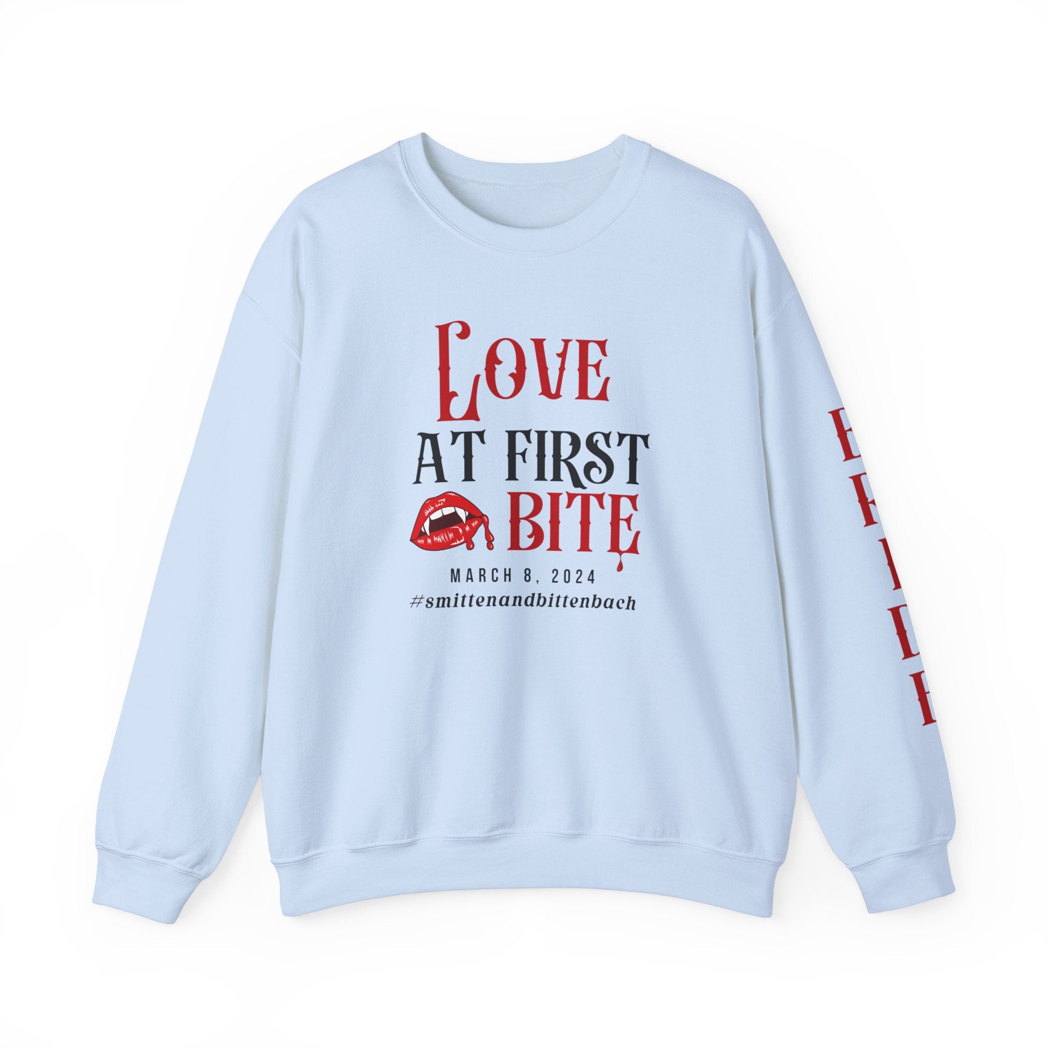Custom Vampire Bride Sweatshirt - Gothic Halloween Costume & Casual Wear for Women - Perfect for Halloween Parties, Cosplay, and Everyday Fashion