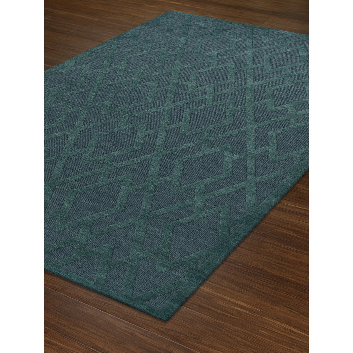 Dalyn Rugs Dover DV1 Teal Area Rug 3' x 5' - Soft Non-Slip Living Room Rug for Bedroom, Dorm & Home Decor