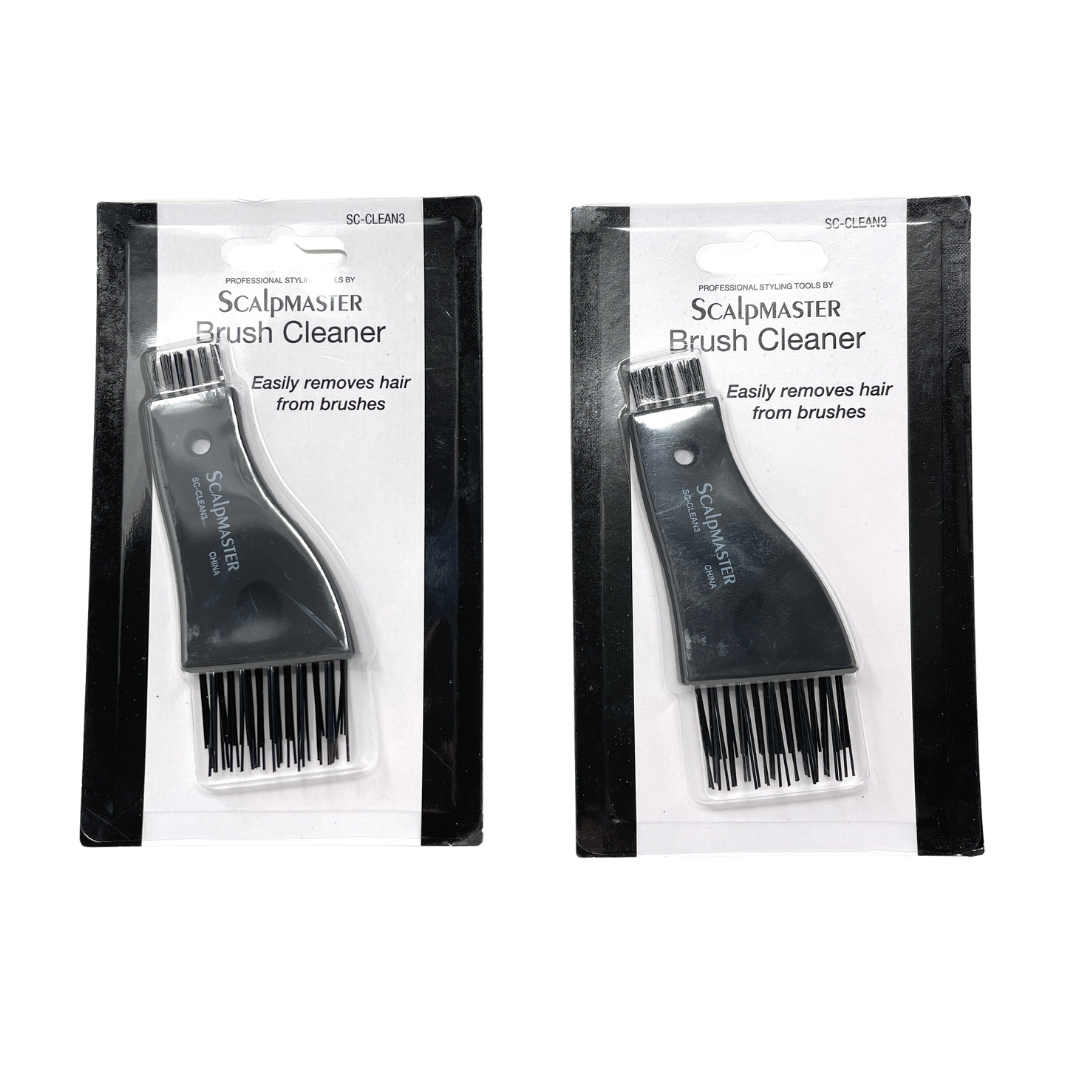 Scalpmaster Hair Brush Cleaner - 2 Pack for Detangling & Removing Lint, Hair, and Product Buildup | Perfect for Salon, Home, and Travel Use