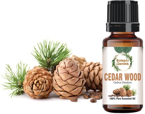 Pure Cedarwood Essential Oil 10ml - Natural Skin & Hair Care, Aromatherapy Diffuser, Relaxation & Stress Relief - Perfect for Massage, Spa, Yoga & Home Fragrance