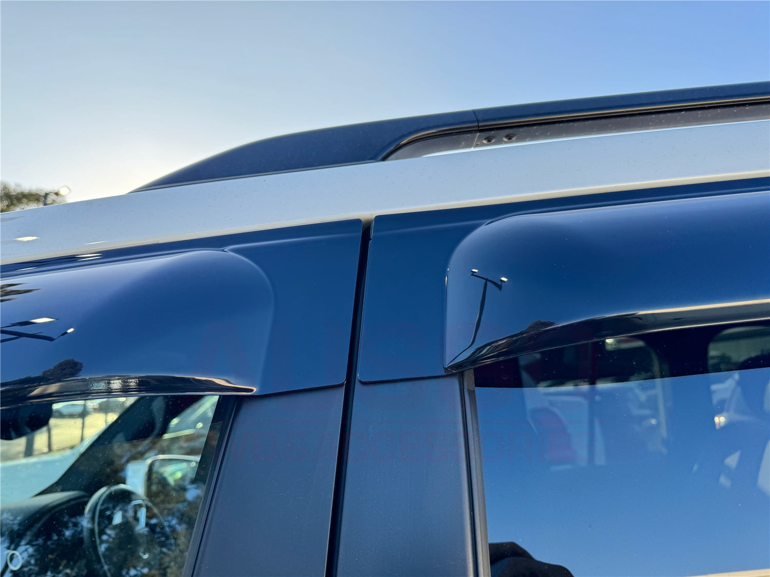 Toyota Land Cruiser 300 Series 2021+ Wide Weather Shields | Durable Car Window Rain Guards | Perfect for Off-Roading & All-Weather Protection