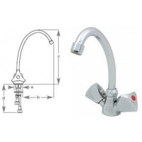 Premium Bermuda Mixer Tap - High-Quality Single Lever Kitchen Faucet with Swivel Spout for Modern Homes | Perfect for Cooking, Washing Dishes & Filling Pots