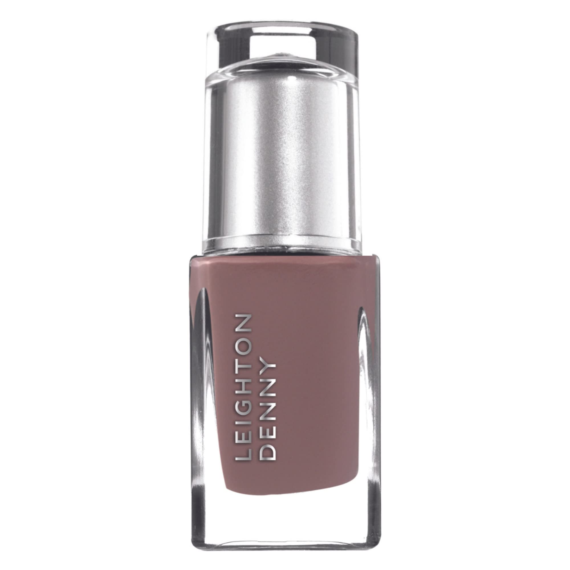 LEIGHTON DENNY Supermodel Nail Polish - Long Lasting High Performance Nail Color in Rich Brown Shade (12ml) - Perfect for Professional Salon Use & Everyday Glamour