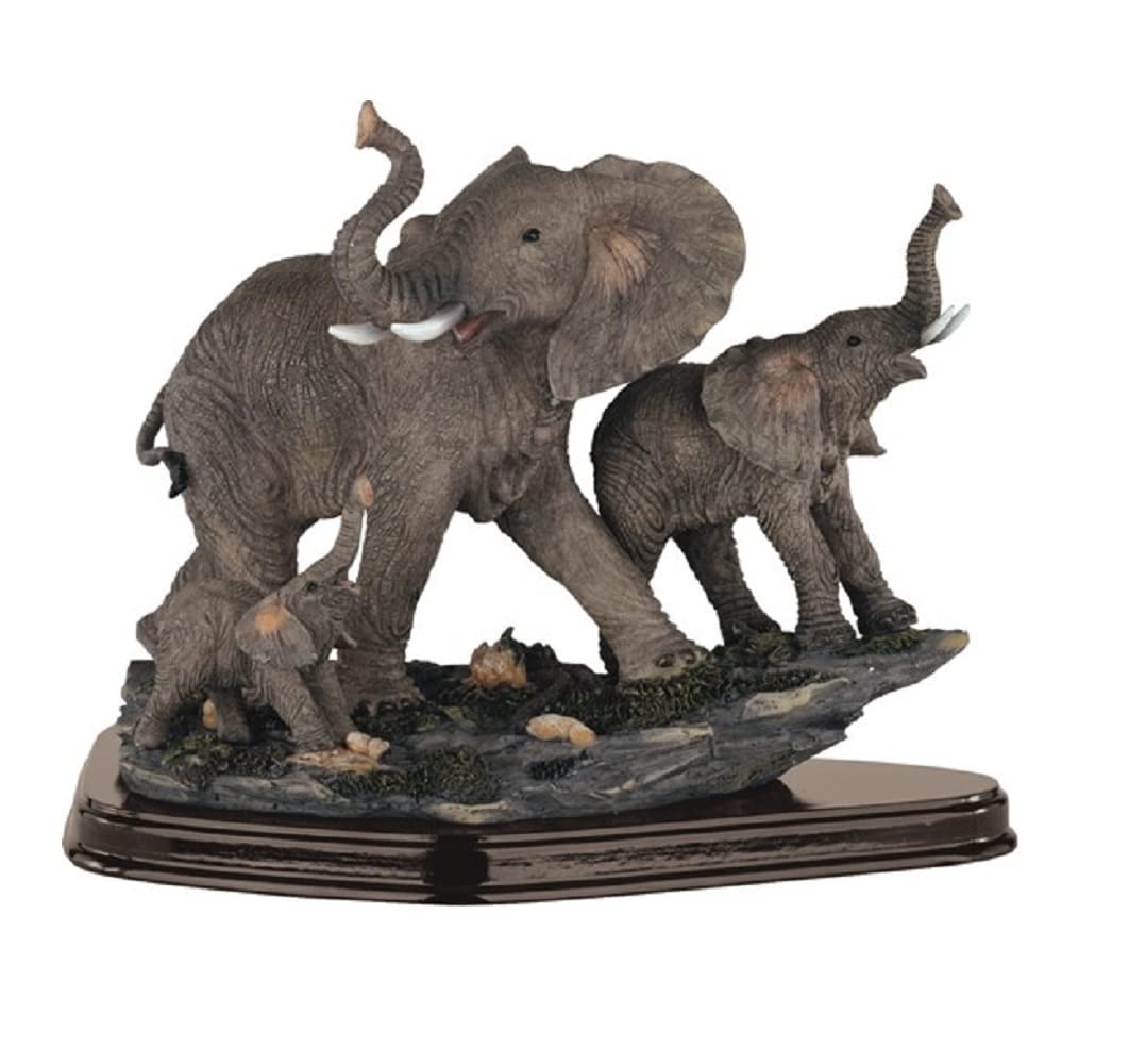 Elephant Statue Home Decor for Living Room & Office