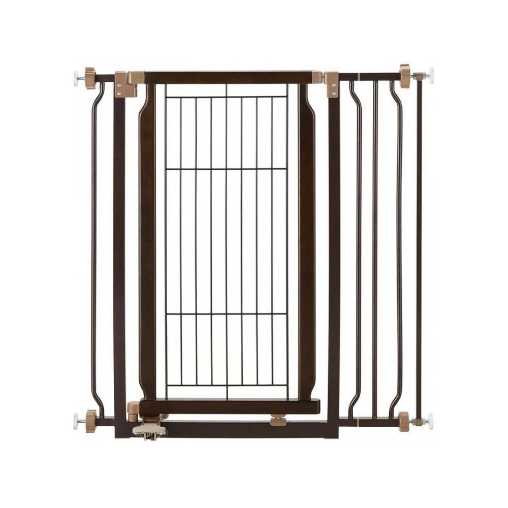 Hands Free Pet Gate - No Need to Open or Close, Automatic Dog Gate for Home Safety - Perfect for Doorways, Stairs, and Hallways to Keep Pets Secure