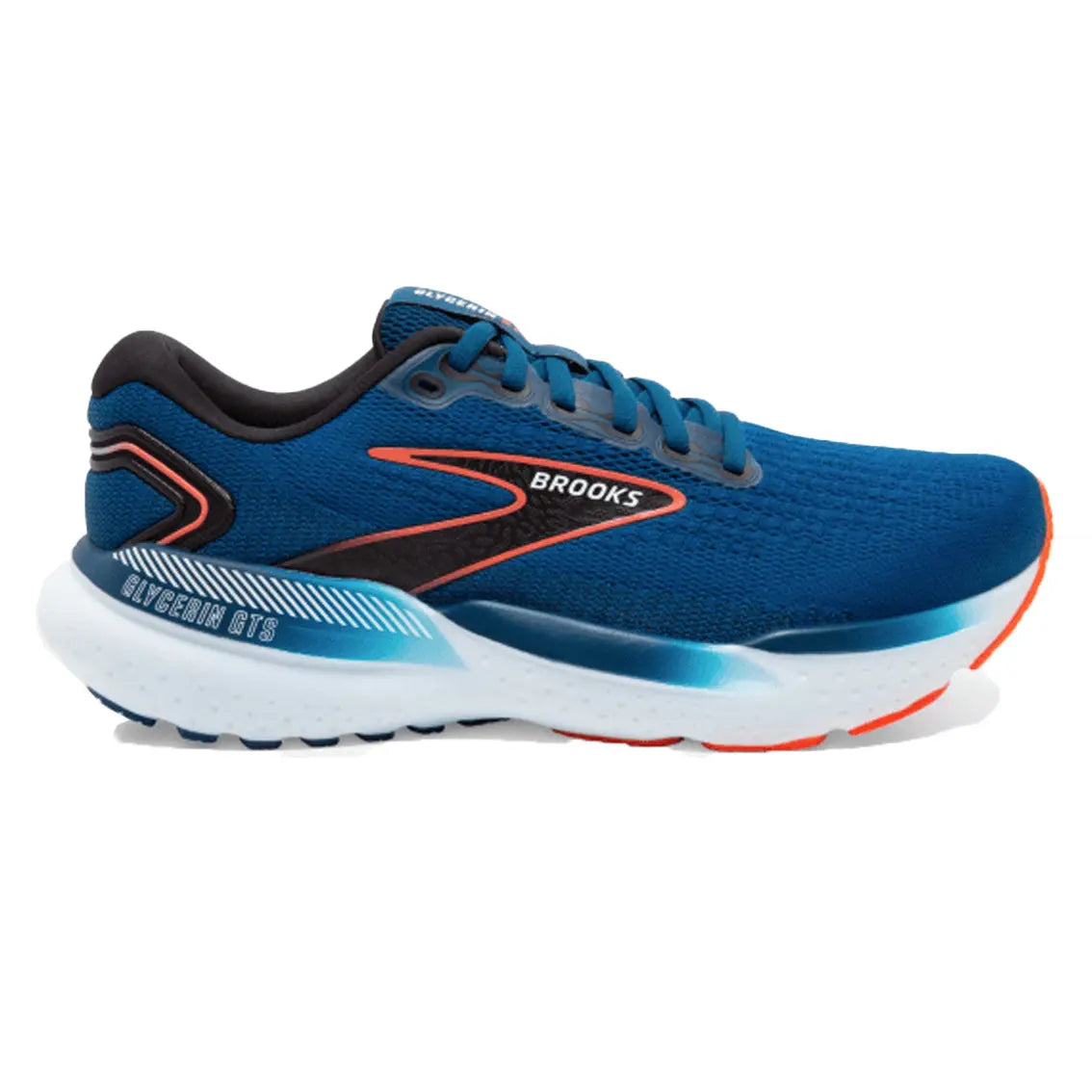 Men's Brooks Glycerin GTS 21 Running Shoes - Premium Stability & Cushioning for Road Running, Jogging, and Marathon Training