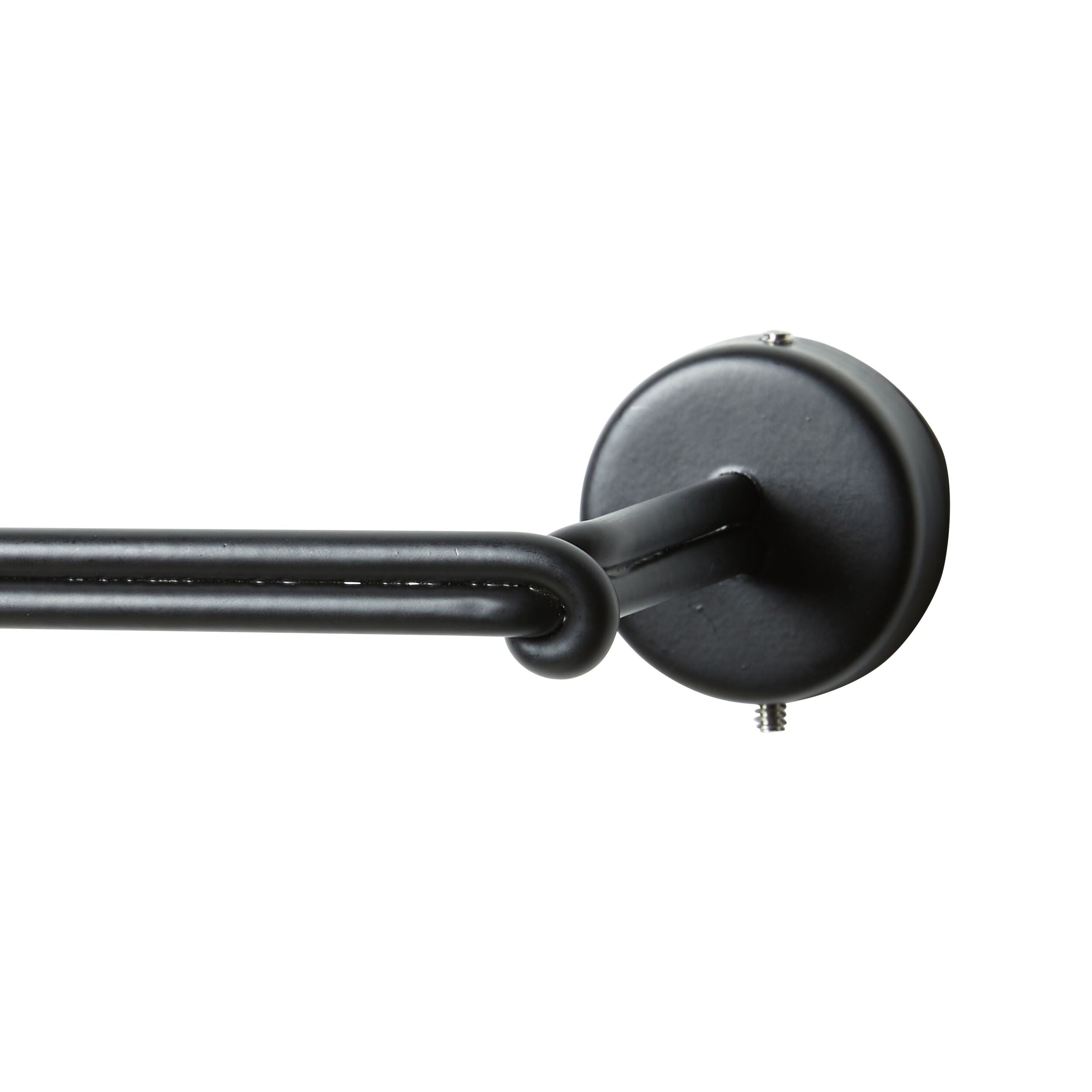 Amery Matte Black Toilet Paper Holder - Bathroom Tissue Roll Stand for Wall Mount or Countertop - Perfect for Modern and Classic Bathroom Decor