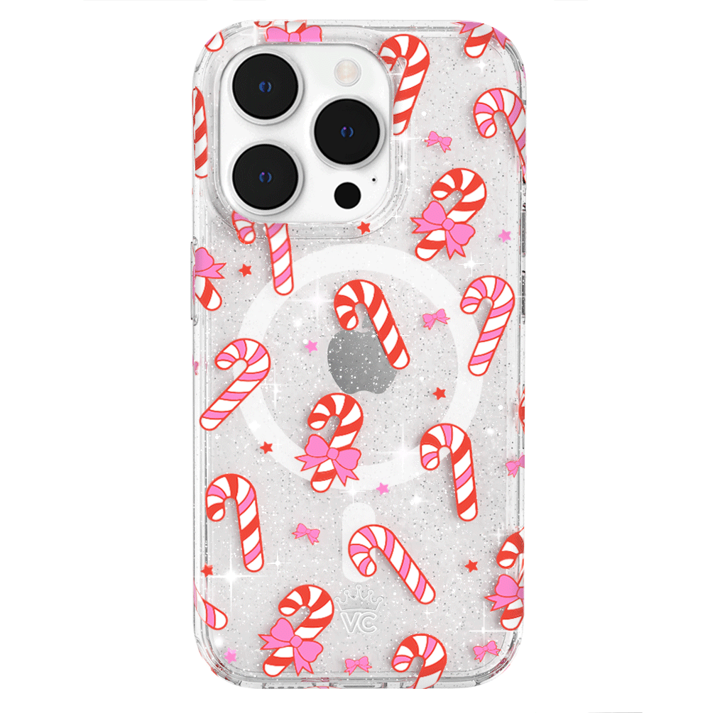 Peppermint Princess Cute Floral iPhone Case - Trendy Protective Phone Cover for iPhone 13/14/15 Pro Max - Perfect Gift for Women & Girls (Home, Office, Travel Use)