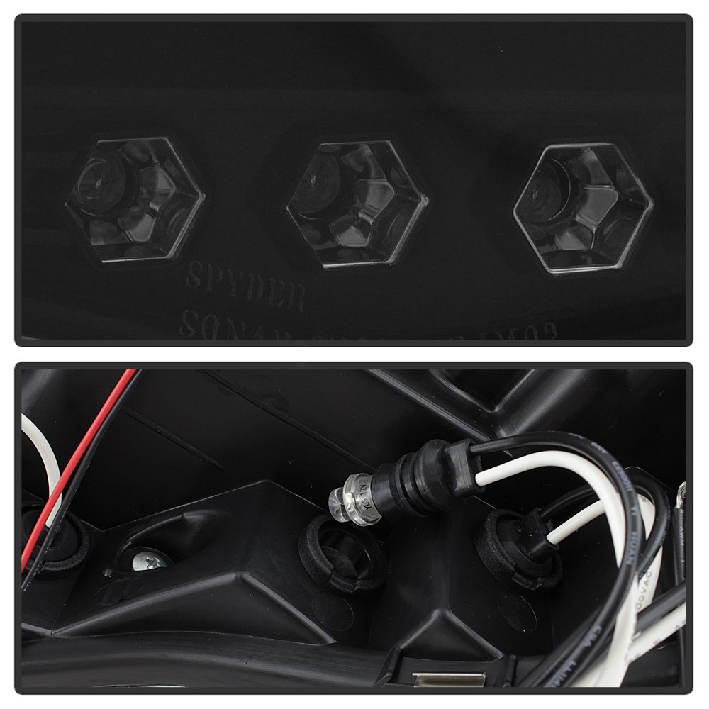 Xtune LED Halo Headlights for Dodge Ram 1500 (2002-2005) - Black/Smoked Lens - High Visibility & Style Upgrade for Night Driving & Off-Road Adventures