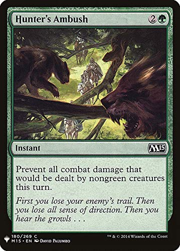 Magic: The Gathering Hunter's Ambush Mystery Booster - MTG 2015 Card Game Expansion for Collectors & Players - Perfect for Tournaments & Casual Play