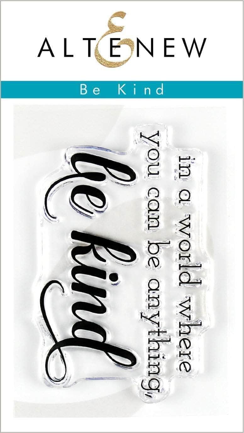 Be Kind Stamp Set - Motivational Rubber Stamps for Scrapbooking, Card Making & DIY Crafts - Perfect for Teachers, Students & Craft Enthusiasts