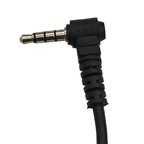 MOOKEENONE Radio Earpiece Headset with PTT & Hidden MIC - Compatible with YAESU Vertex VX-1R, VX-5R, VX-110, VX-298 - Ideal for Security, Event Staff & Outdoor Communication