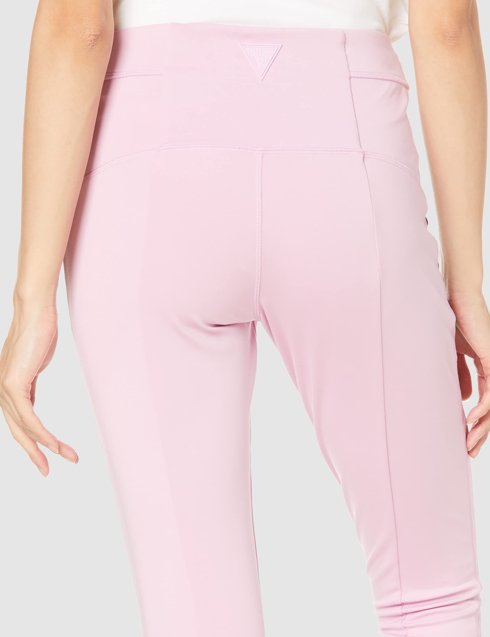 GUESS Factory Eco-Friendly Active Mesh Leggings for Women - High-Waisted Yoga Pants with Breathable Fabric for Workout, Running & Lounge Wear