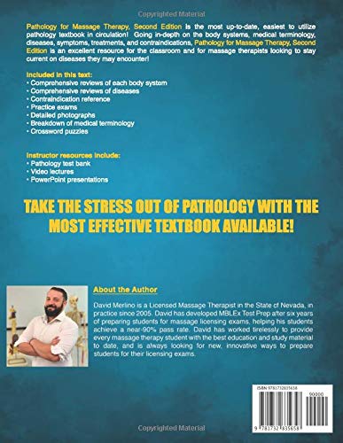 Pathology for Massage Therapy, Second Edition - Essential Textbook for Massage Students & Professionals | Study Guide for Anatomy, Injuries & Treatment Techniques | Perfect for Classroom Learning & Clinical Practice
