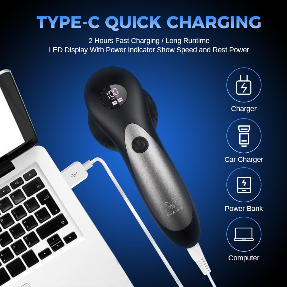 Electric Callus Remover for Feet - Rechargeable Cordless Pedicure Tool with 9 Attachments, IPX7 Waterproof, LCD Display | Dead Skin Remover, Foot File & Grinder for Smooth Heels | Perfect for Home Pedicure & Foot Care Routine