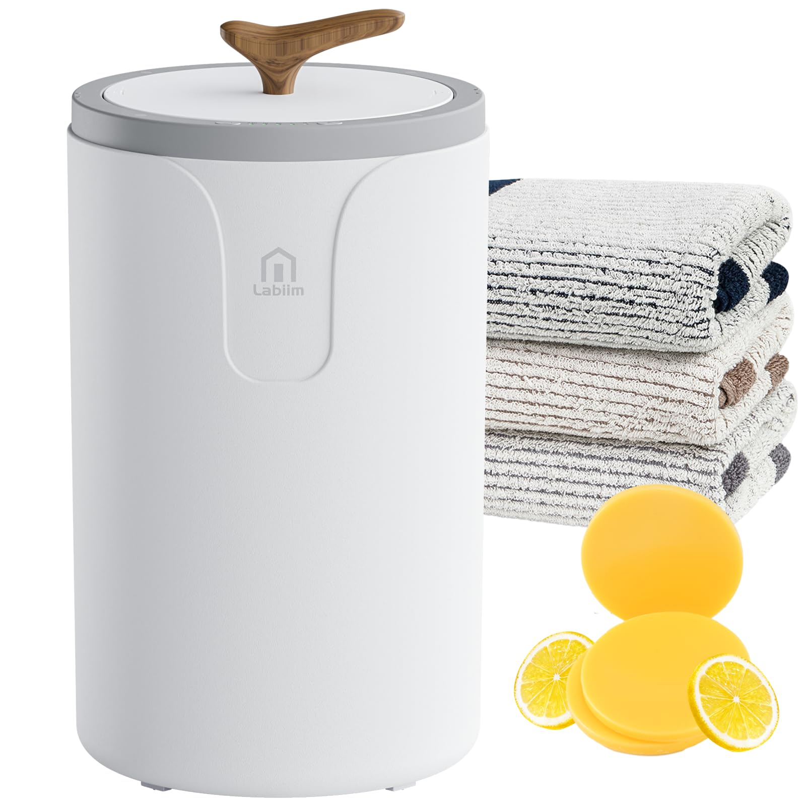 Premium Heated Towel Warmer for Bathroom & Spa - 20L Large Capacity Fast Warming Bucket for Towels, Robes & Blankets - Perfect Winter Gift for Home Luxury & Cozy Comfort