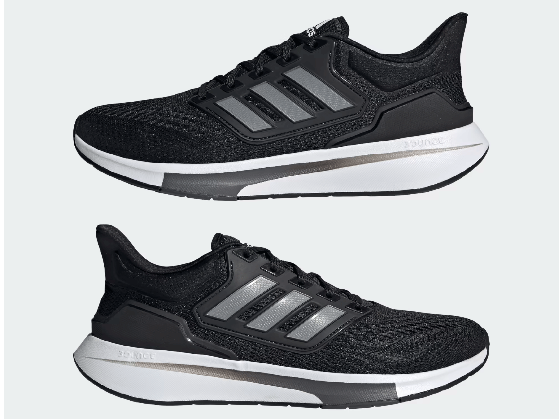 Adidas EQ21 Run Men's Running Shoes - Lightweight & Breathable for Jogging, Gym Workouts & Daily Wear