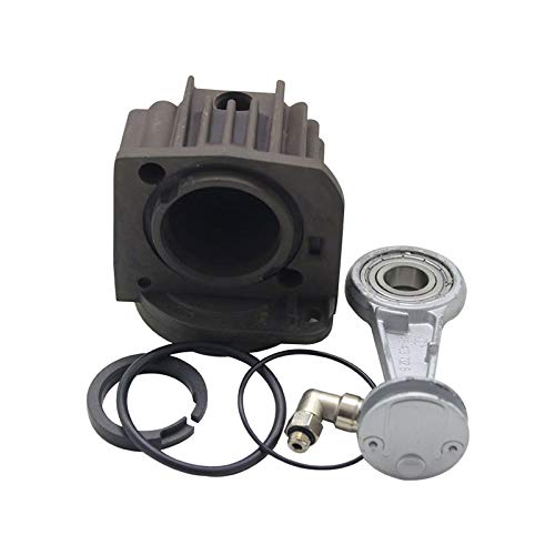 Air Suspension Compressor Cylinder Heads with Rings, Piston Ring Rod & Air Valve Kit - Compatible with VW Touareg & Porsche Cayenne - Perfect for Off-Roading, Towing & Performance Upgrades