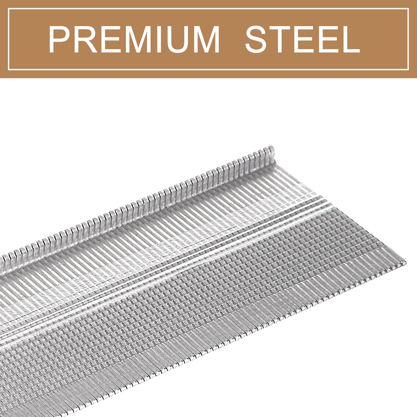 BHTOP 2 Inch 16 Gauge L-Cleat Flooring Nails (1000 Pack) - Premium Hardwood Floor Installation Nails for DIY Projects and Professional Use