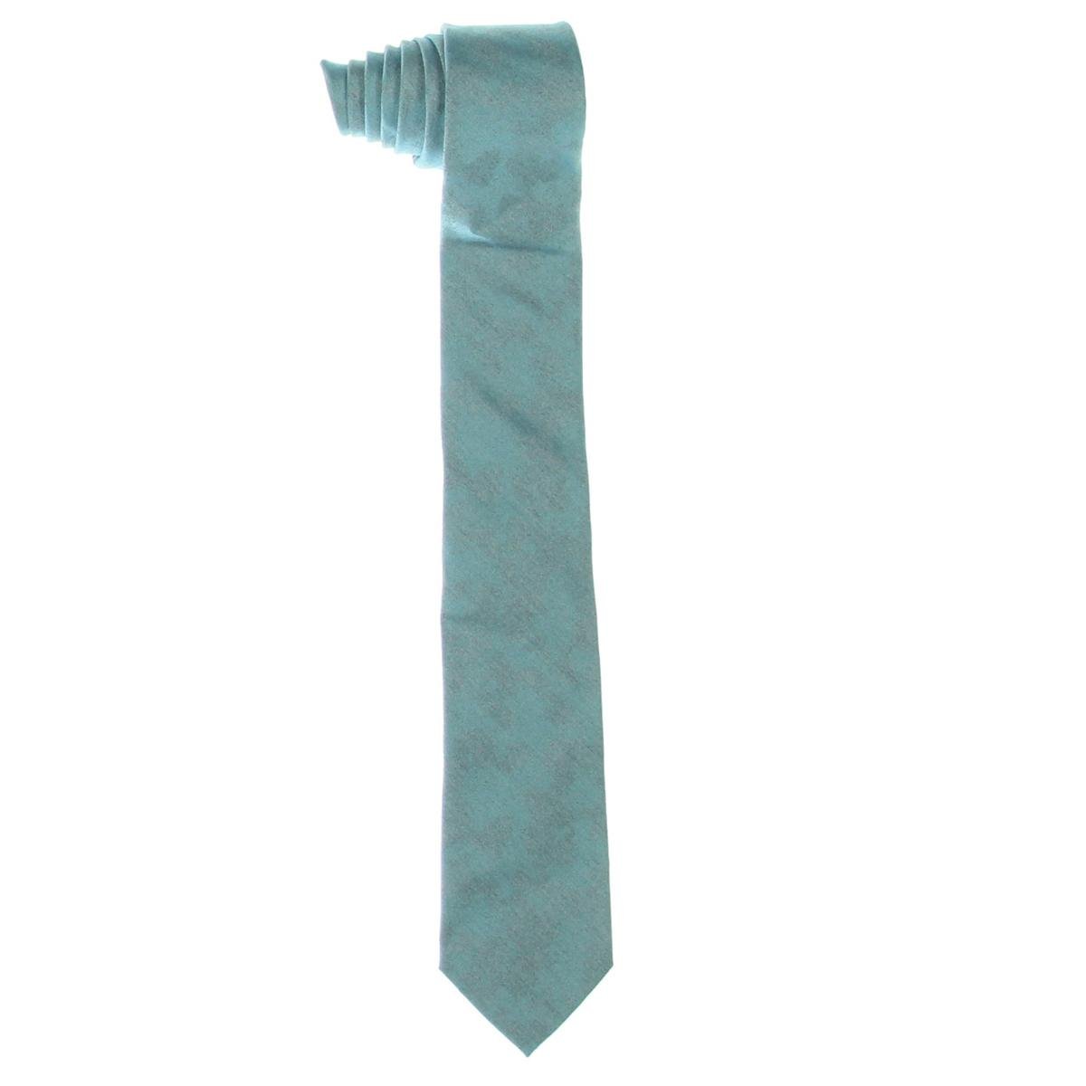 Calvin Klein Men's Chalk Camouflage Tie - Stylish Formal Necktie for Business, Weddings & Office Wear | Premium Designer Silk Tie for Professional Men's Fashion