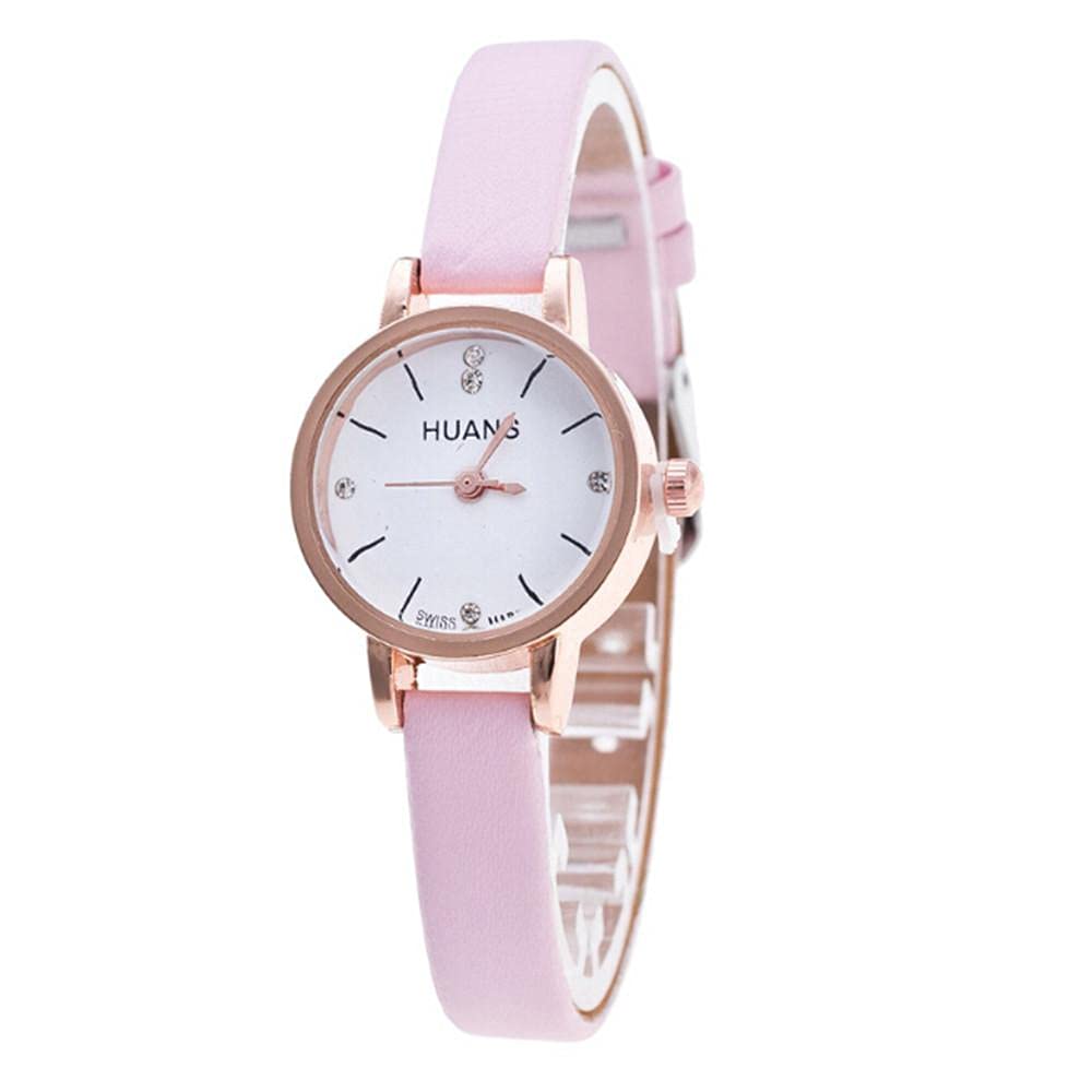 Elegant Women's Watches - Fashionable Minimalist Design with Fine Leather Strap - Perfect Birthday Gift, Travel Souvenir & Everyday Accessory for Women