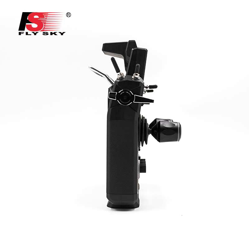 Flysky 18CH PL18EV RC Transmitter with FGR12B & FGr8B Receivers - Radio System for RC Boats, Engineering Trucks, Tanks - Includes Tray Strap Set | Perfect for RC Hobbyists & Professional Model Enthusiasts