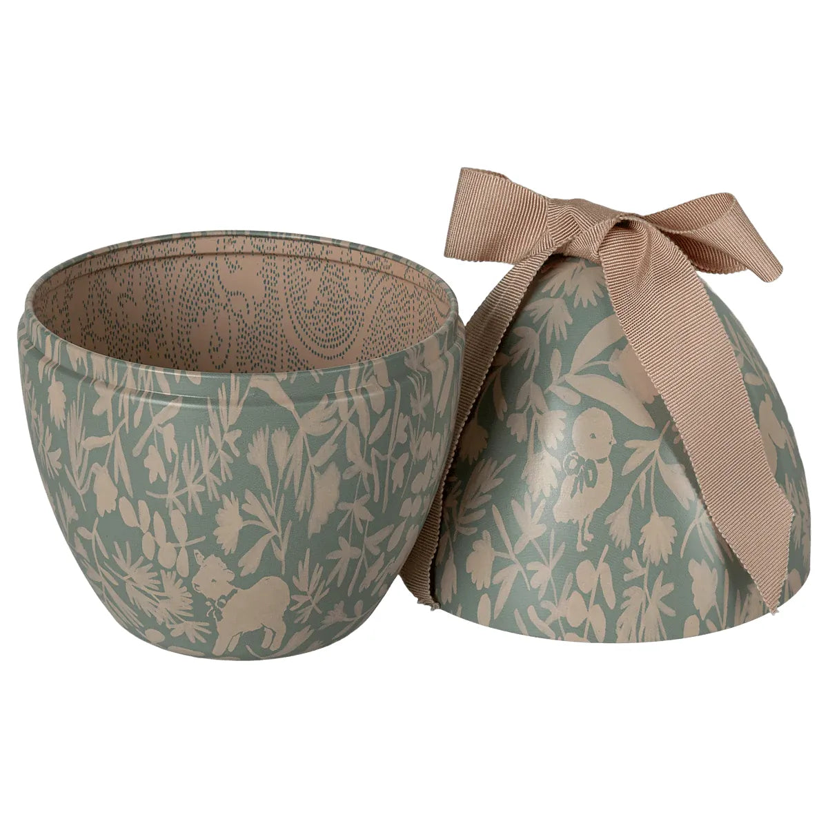 Maileg Easter Egg - Powder Blue Decorative Easter Egg for Home Decor, Easter Basket Fillers, and Spring Table Centerpieces