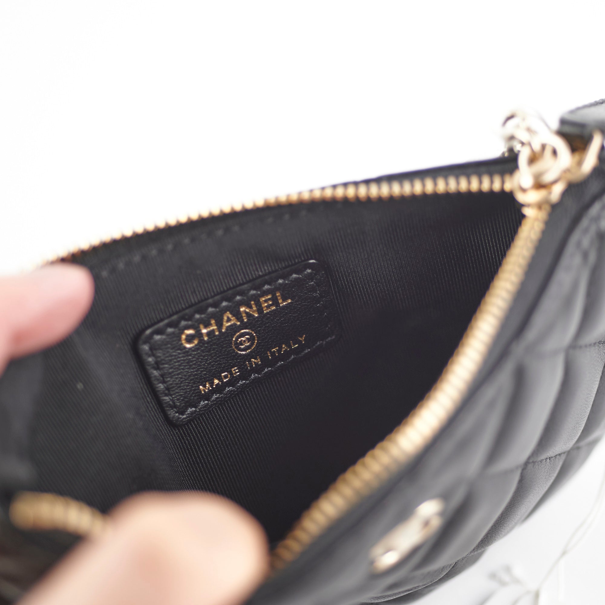 Chanel O Small Case Black 21S - Luxury Leather Handbag for Women - Perfect for Evening Parties, Date Nights & Special Occasions