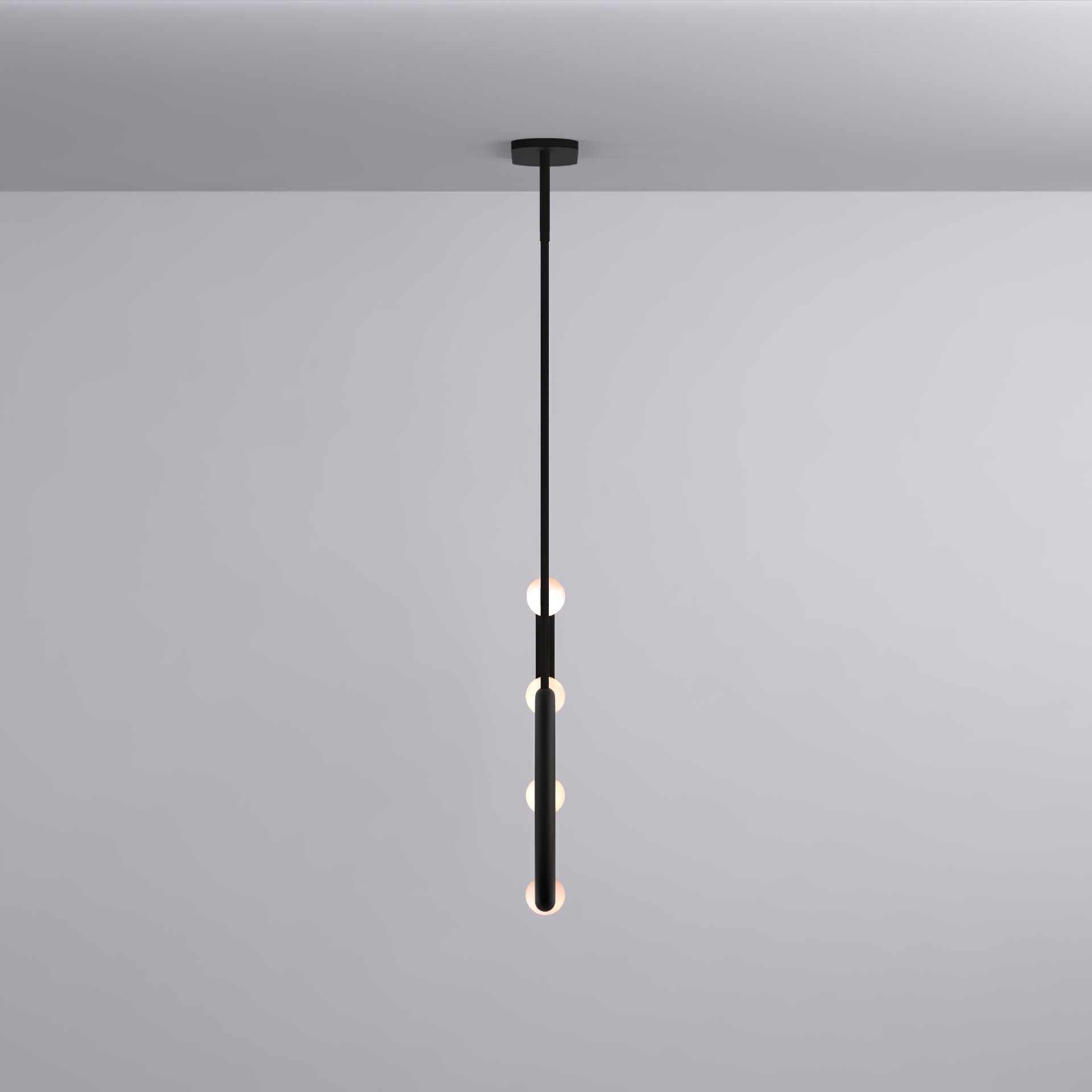 Modern Crystal Pendant Lamp - Elegant Glass Ceiling Light Fixture for Dining Room, Kitchen Island & Bedroom Decor | Dimmable LED Chandelier Lighting