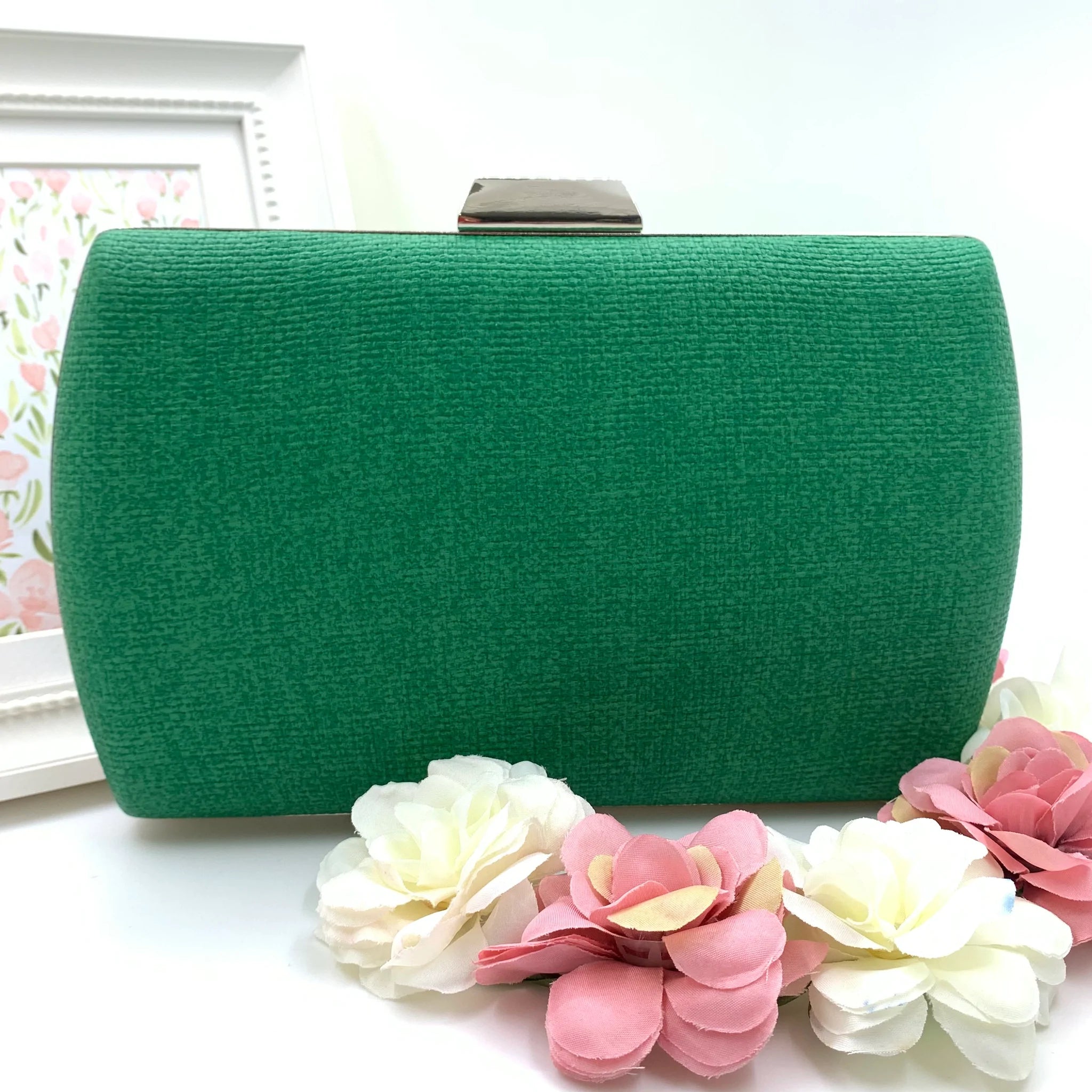 Clara Clutch Bag for Women - 7 Color Options | Elegant Evening Purse for Parties, Weddings & Special Occasions
