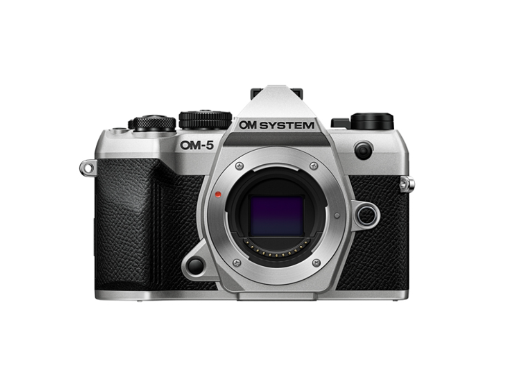 OM SYSTEM OM-5 Mark II Mirrorless Camera Body (Silver) - Compact & Lightweight for Travel, Vlogging & Outdoor Photography
