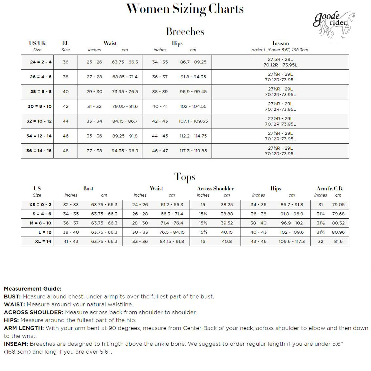 Goode Rider Women's Cargo Jean Knee Patch Breech - Durable Riding Pants for Equestrian & Horseback Riding - Perfect for Stable Work, Training & Outdoor Activities