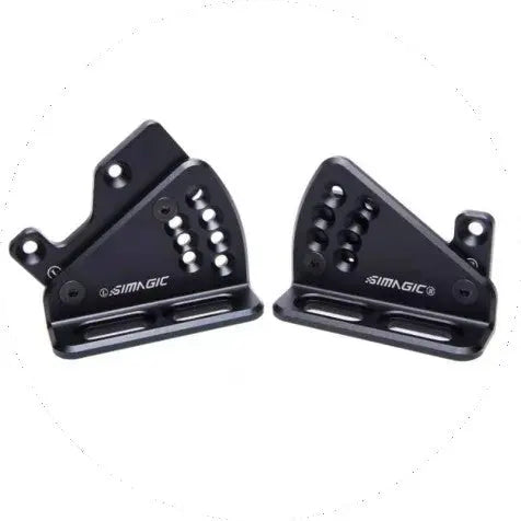 Simagic Alpha Steering Wheel Side Mount Bracket - Compatible with Sim Racing Wheels - Perfect for Sim Racing Cockpits and Gaming Setups