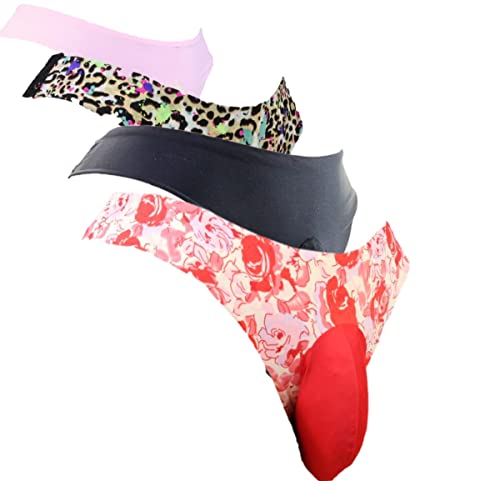 4-pack2 (Pink-red, Leopard, Black, Pink)