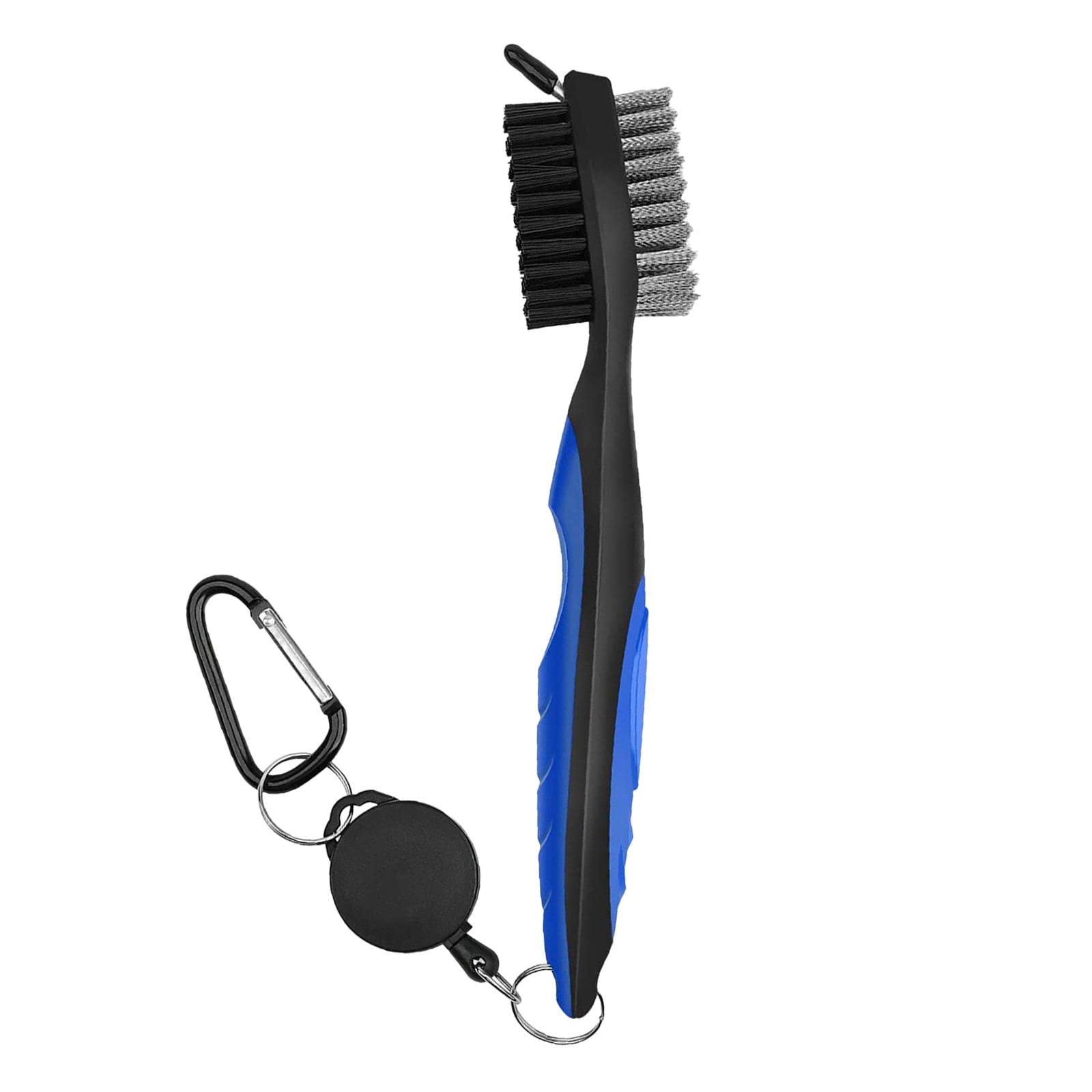 SM SunniMix Durable Golf Club Brush with Non-Slip Handle - Professional Groove Cleaner for Irons & Golf Balls | Perfect for On-Course Cleaning & Club Maintenance
