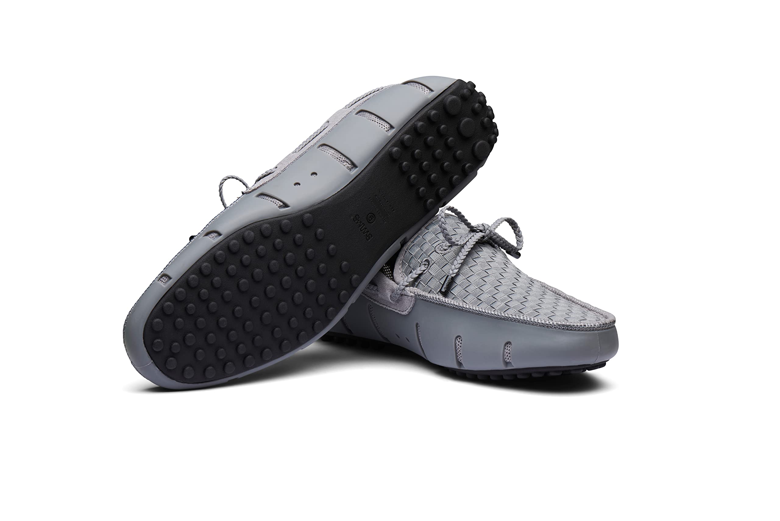 SWIMS Men's Loafers - Comfortable Casual Slip-On Shoes for Summer | Breathable Woven Driver Loafers | Stylish Fashion Shoes for Beach, Vacation & Outdoor Wear