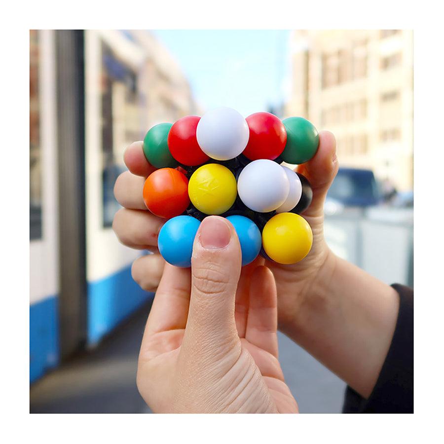 Meffert's Molecule Puzzle Cube - 3D Brain Teaser & STEM Educational Toy for Kids & Adults - Perfect for Stress Relief, Classroom Learning & Family Game Night