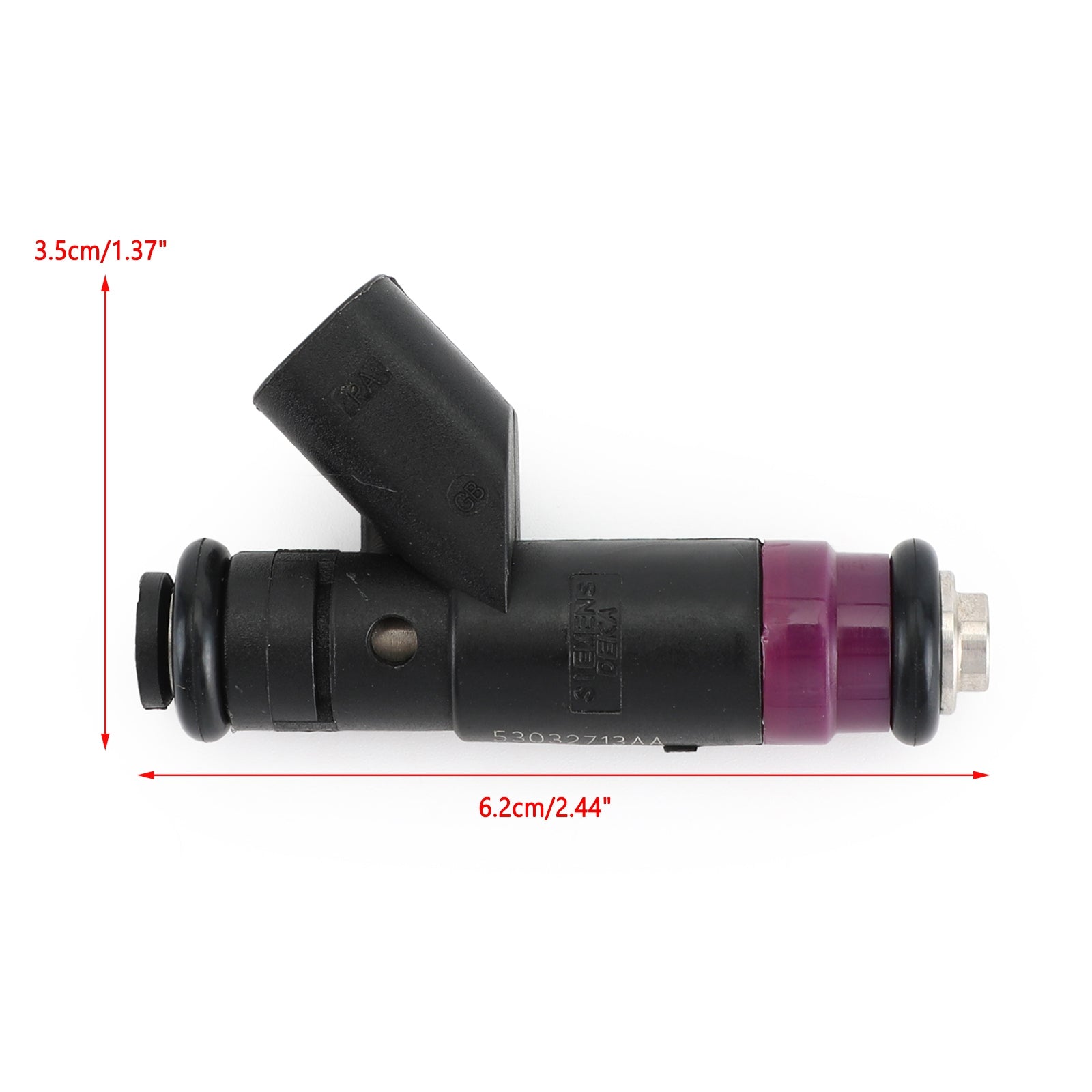 1/8 PCS Fuel Injectors 53032713AA Compatible with Ram 1500 2500 3500 2004-2009 & Dodge Durango 5.7L - High Performance Fuel Injection Replacement for Smooth Engine Operation - Ideal for Off-Roading, Towing & Daily Driving