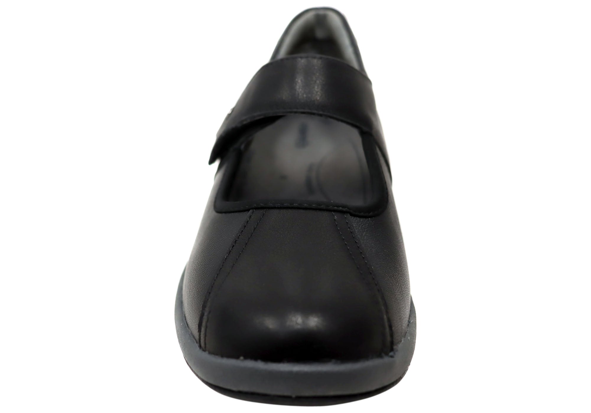 Homyped Women's Supportive Comfortable Leather Shoes - Stylish & Cushioned for Work, Walking & Everyday Wear