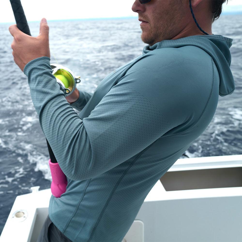 Grundens Solstrale Pro Performance Hoodie - Waterproof Fishing Hoodie for Men & Women - Ideal for Boating, Hiking & Outdoor Adventures