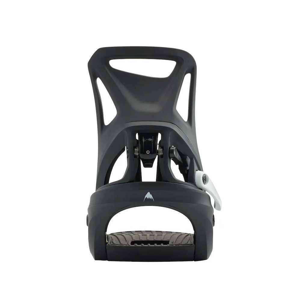 Burton 22/23 Kids Step On Snowboard Bindings - Black | Easy On/Off for Young Riders | Perfect for Family Ski Trips & Winter Mountain Adventures