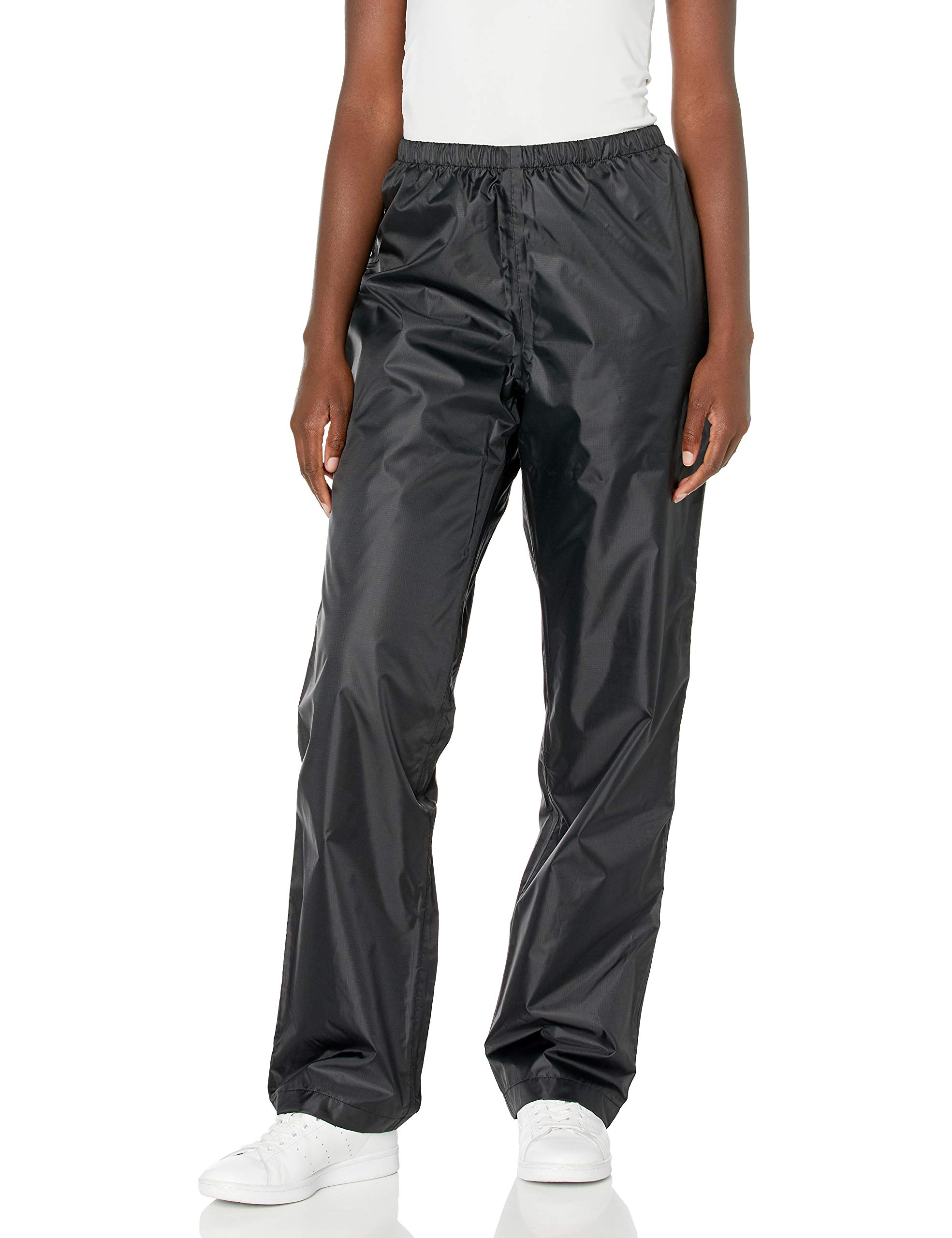 Solstice Apparel Women's Waterproof Taped Rain Pants - Lightweight, Windproof & Comfortable for Hiking, Commuting & Outdoor Activities