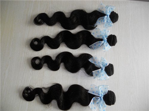 Premium Cambodian Virgin Remy Human Hair Bundles - 3-Piece Body Wave Weft (12
